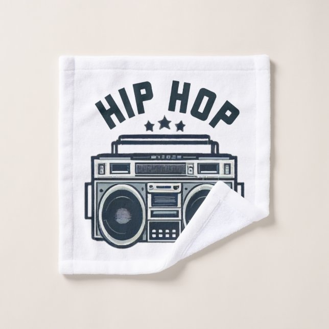 Toalha De Rosto Hip hop (Pano de lavar)
