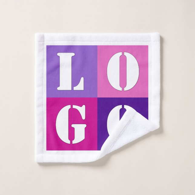 Toalha De Rosto Ideia Personalizada de Casamento Simples e Elegant (Pano de lavar)