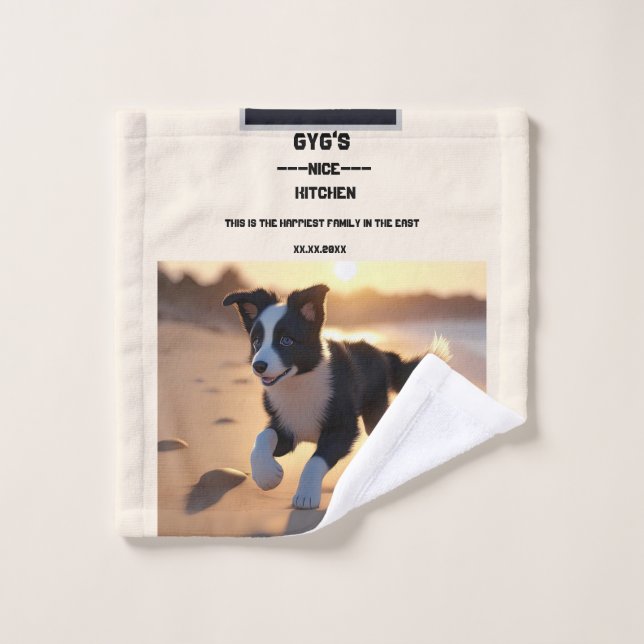 Toalha De Rosto Impressão All-Over Apron (Pano de lavar)