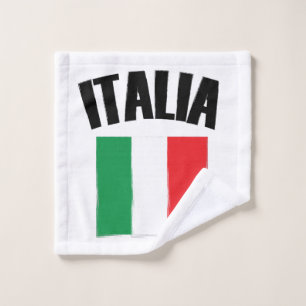 Toalha De Rosto Italia Flag Itália