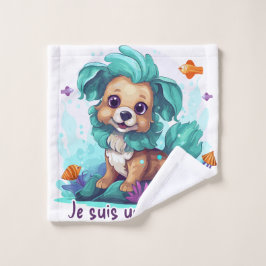 Toalha De Rosto Je suis une Sirène