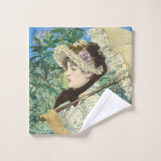 Toalha De Rosto Jeanne (Primavera) Edouard Manet (Pano de lavar)