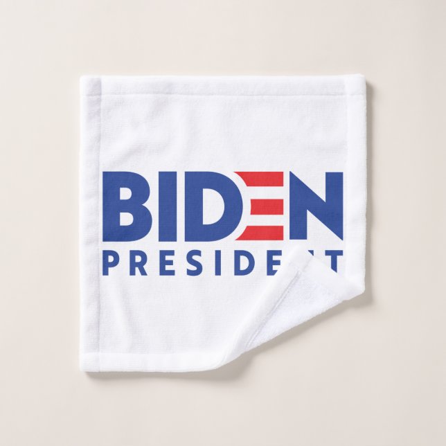 Toalha De Rosto Joe Biden 2020 Biden para Presidente (Pano de lavar)