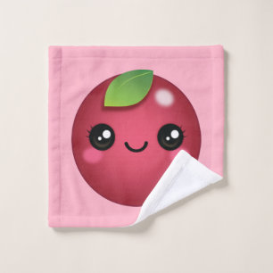 Toalha De Rosto Kawaii Cranberry Wash Cloth