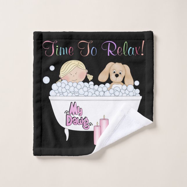 Toalha De Rosto Kiddie - Lave o pano (Pano de lavar)