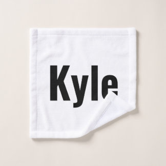 Toalha De Rosto Kyle Mens Name,