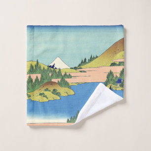 Toalha De Rosto Lago Hokusai Hakone na província de Sagami