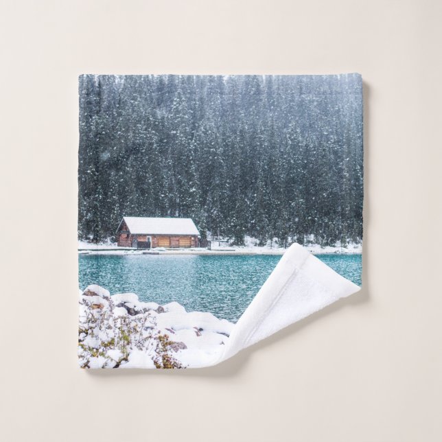 Toalha De Rosto Lago Louise Banff Parque Nacional Alberta Canadá (Pano de lavar)