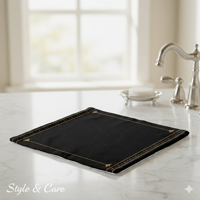 Toalha De Rosto Lava Elegante - Fashionável e funcional (Elegant Wash Cloth – Fashionable and Functional)