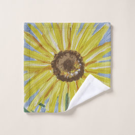 Toalha De Rosto Lava-flor-de-sol