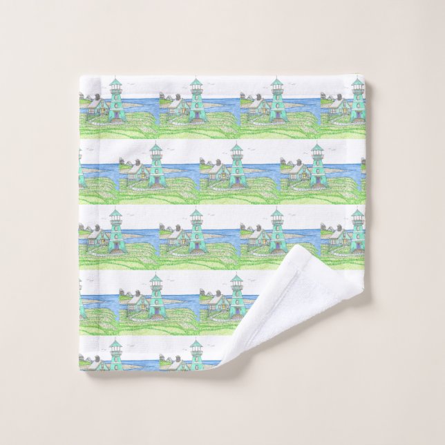 Toalha De Rosto Lave o pano; farol (Pano de lavar)