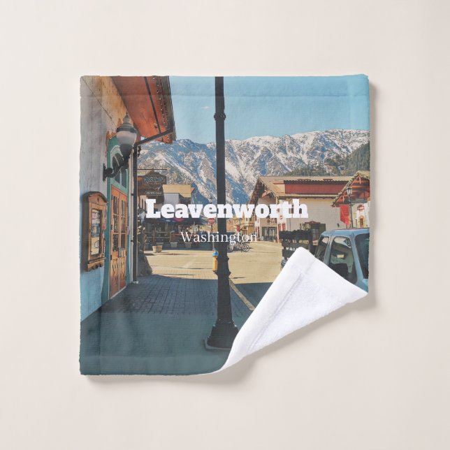 Toalha De Rosto Leavenworth - Washington  (Pano de lavar)