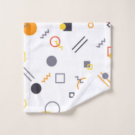 Toalha De Rosto Legal, única, moderna, ilustração de abstrato urba