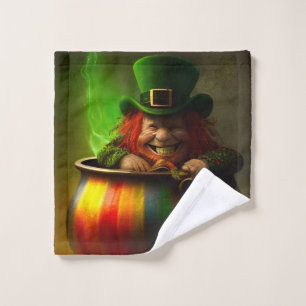 Toalha De Rosto Leprechaun
