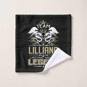 Toalha De Rosto Lilliana Lilliana Dragão Membro Vitalício Lenda