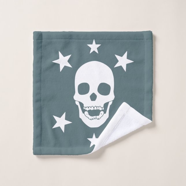 Toalha De Rosto Linge de toilette SKULL SUPERSTAR (Pano de lavar)