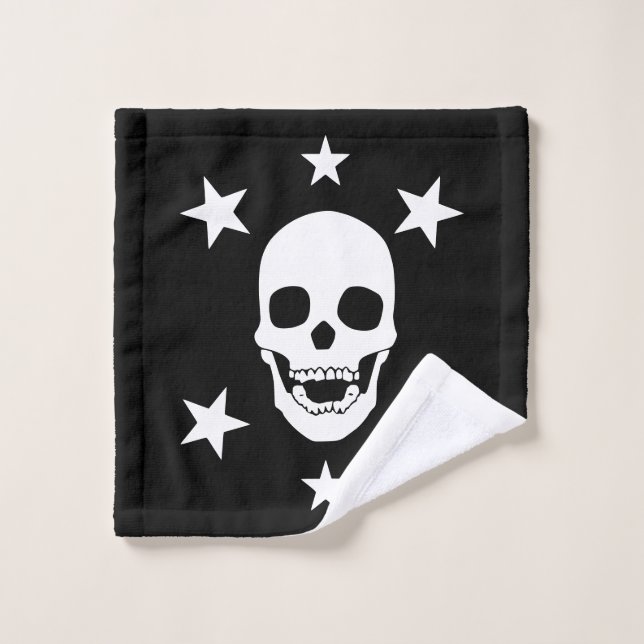 Toalha De Rosto Linge de toilette SKULL SUPERSTAR (Pano de lavar)