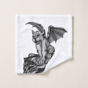 Toalha De Rosto Little Golem Gargoyle