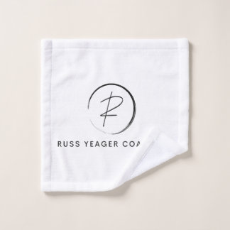 Toalha De Rosto Logotipo da assinatura de coaching de Russ Yeager