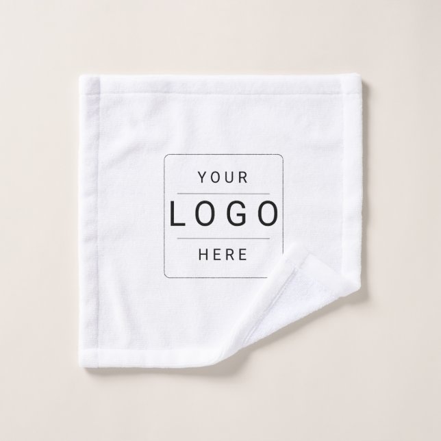 Toalha De Rosto Logotipo Personalizado (Pano de lavar)