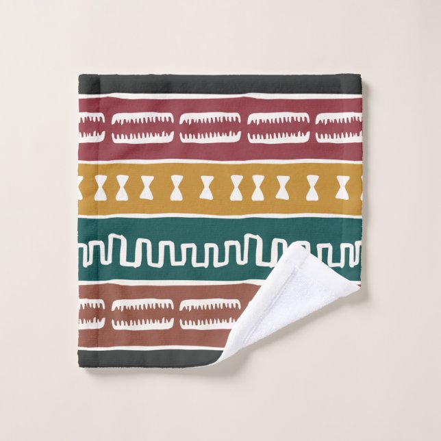 Toalha De Rosto Lúpulo Africano Rastafarian (Pano de lavar)