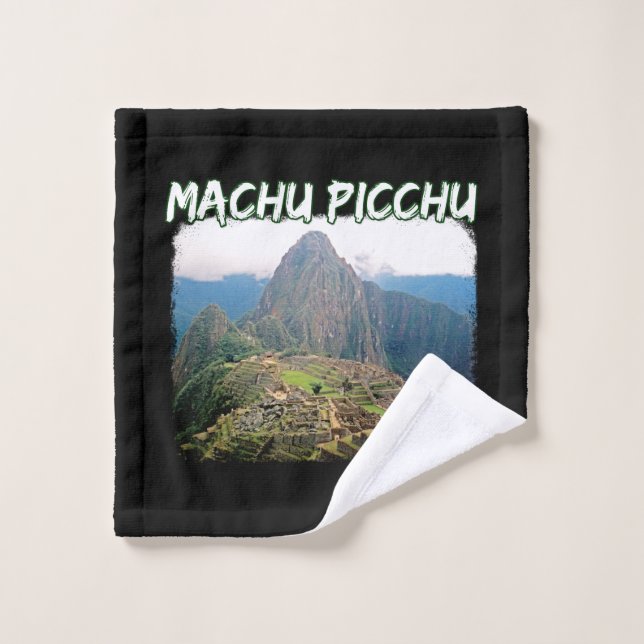 Toalha De Rosto Machu Picchu Peru - Montanha Huayna Picchu (Pano de lavar)