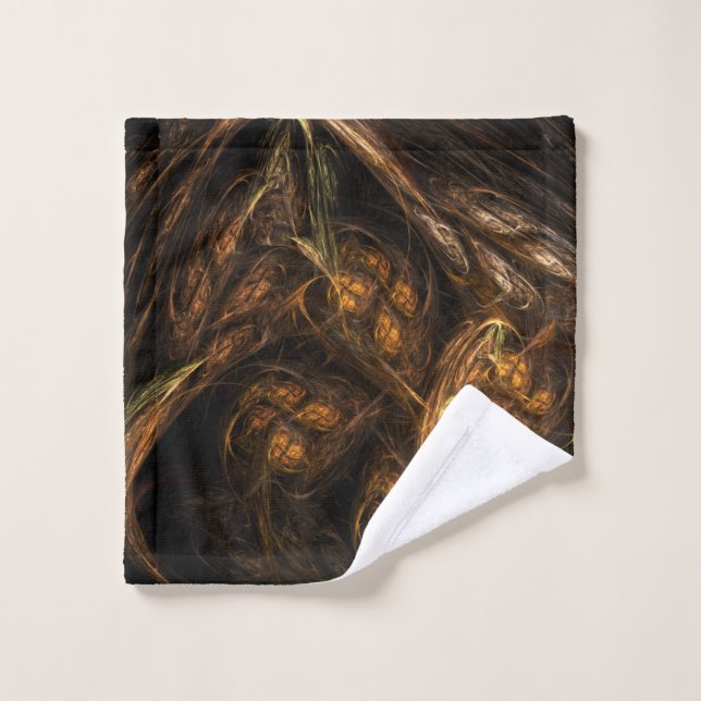 Toalha De Rosto Mãe Terra Abstrato de Arte (Pano de lavar)
