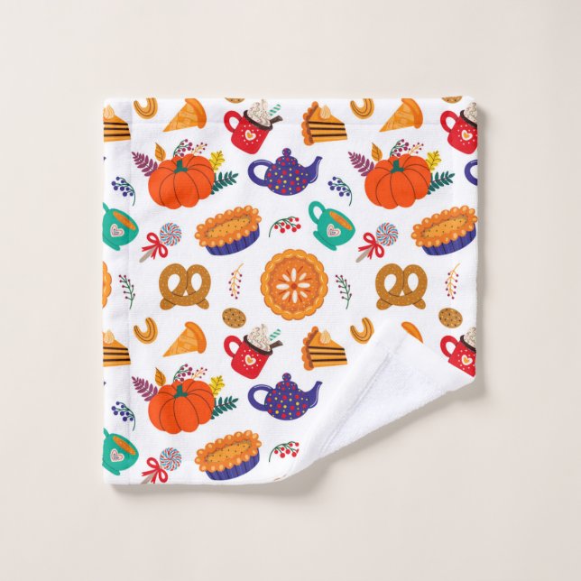 Toalha De Rosto Memória de Ação de Graças | Seja Agradecido Por Tu (Pano de lavar)