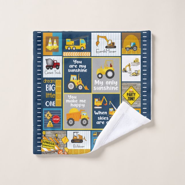 Toalha De Rosto Meu Sonho Sol Grande Pequeno (Pano de lavar)