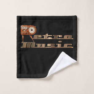 Toalha De Rosto Minion de música retrô