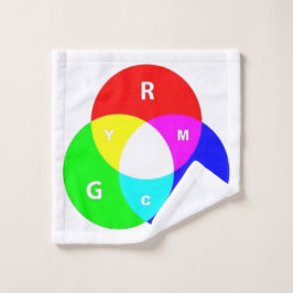 Toalha De Rosto mistura de cores