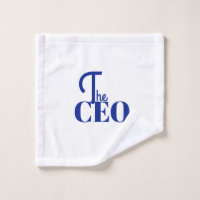 Moderno Minimal O CEO Azul