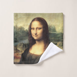 Toalha De Rosto Mona Lisa Leonardo da Vinci