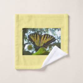 Toalha De Rosto Monarca Amarelo Sunny