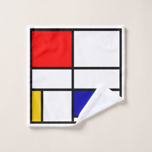 Toalha De Rosto Mondrian 3