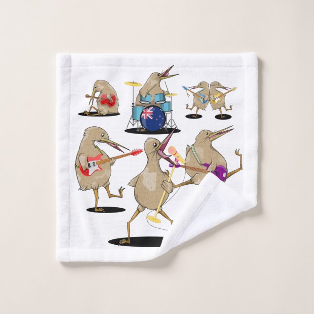 Toalha De Rosto Música Nova Zelândia (Pano de lavar)