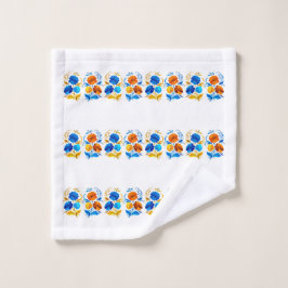 Toalha De Rosto Muster aus Blumen