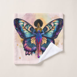 Toalha De Rosto O Efeito Solúvel Da Borboleta (Imagem)