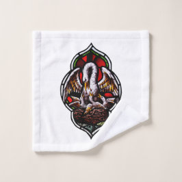 Toalha De Rosto O Pelicano como símbolo cristão