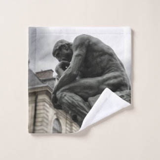 Toalha De Rosto O Pensador Rodin Paris Escultura