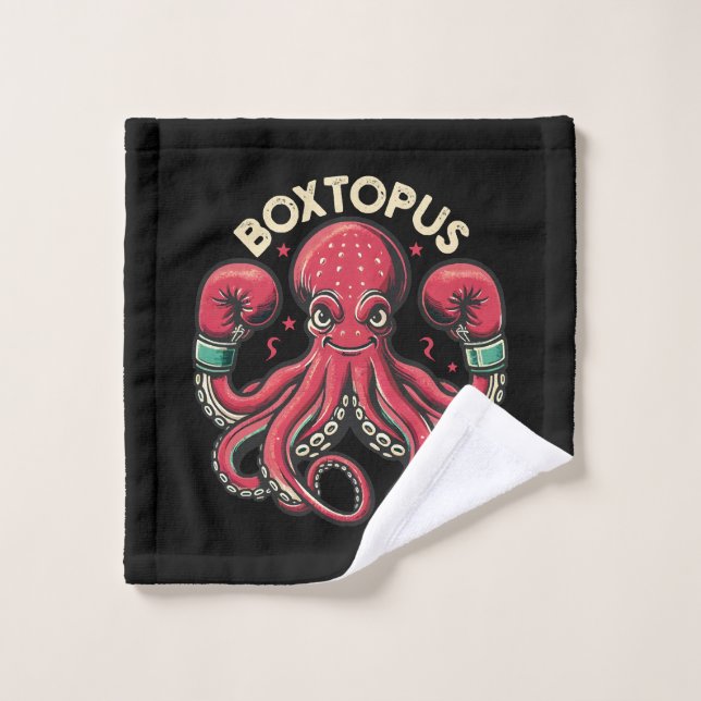 Toalha De Rosto Octopus in a box - Boxtopus (Pano de lavar)