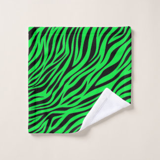 Toalha De Rosto Padrão de Impressão de Pele de Animal Zebra-15391