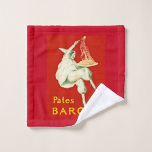 Toalha De Rosto Pates Baroni Cappiello Vintage Advertisement