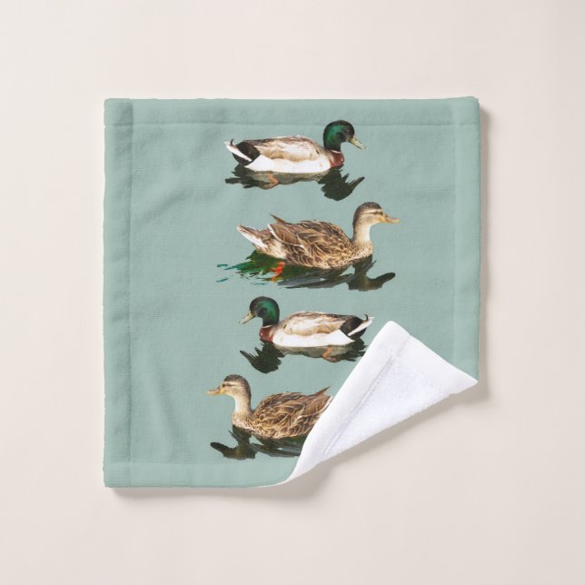 Toalha De Rosto Patos-de-pata (Pano de lavar)