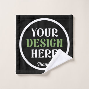 Toalha De Rosto personalizado, único, elegante e minimalista