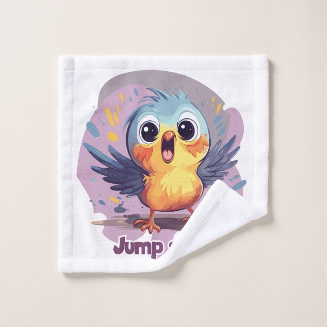 Toalha De Rosto Peur (sauter de peur) - Jump scare (Pano de lavar)