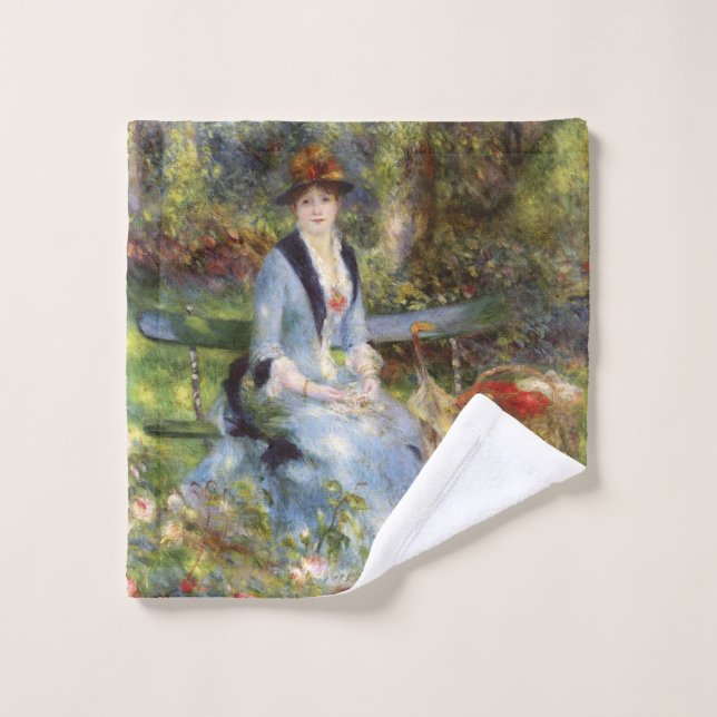 Toalha De Rosto Pierre-Auguste Renoir - Dans les Rosa (Pano de lavar)
