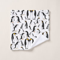 Pinguim preto e branco