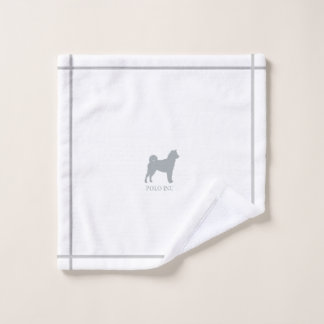 Toalha De Rosto Polo Inu Wash Cloth