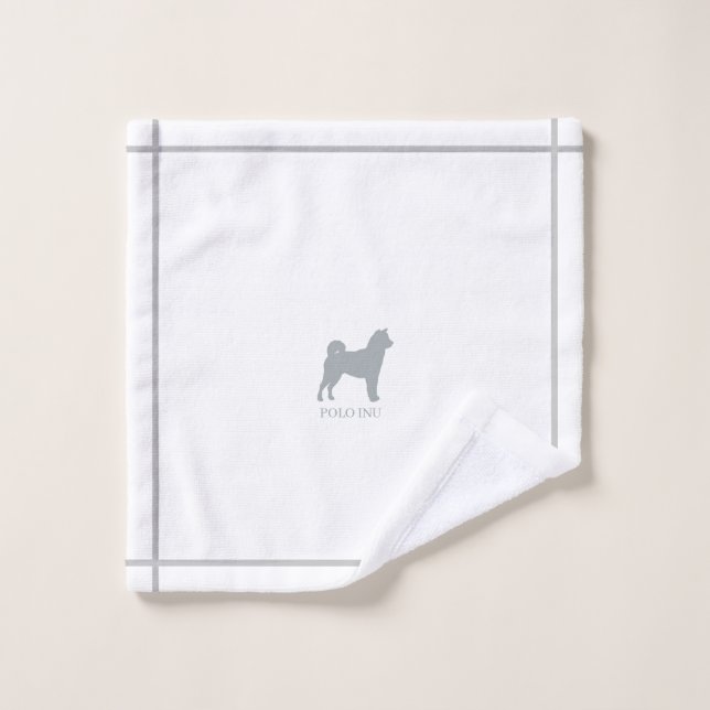 Toalha De Rosto Polo Inu Wash Cloth (Pano de lavar)
